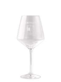 WINE GLASS WITH ERCOLANI LOGO