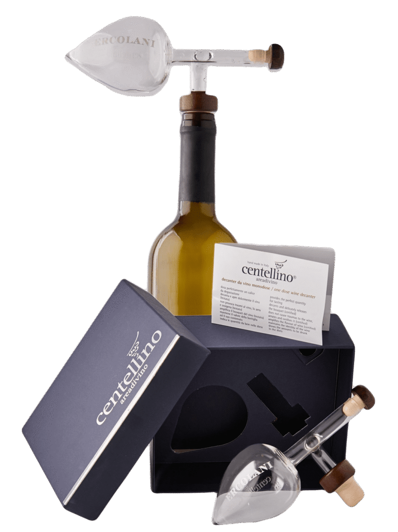 GLASS WINE AERATOR "CENTELLINO"