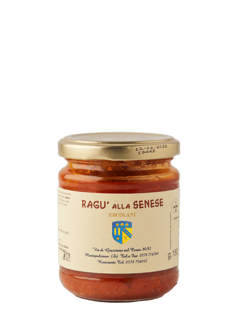"CINTA SENESE" RAGOUT (a pig breed from Siena's area and similar to the Spanish pig "Puro Bellota")